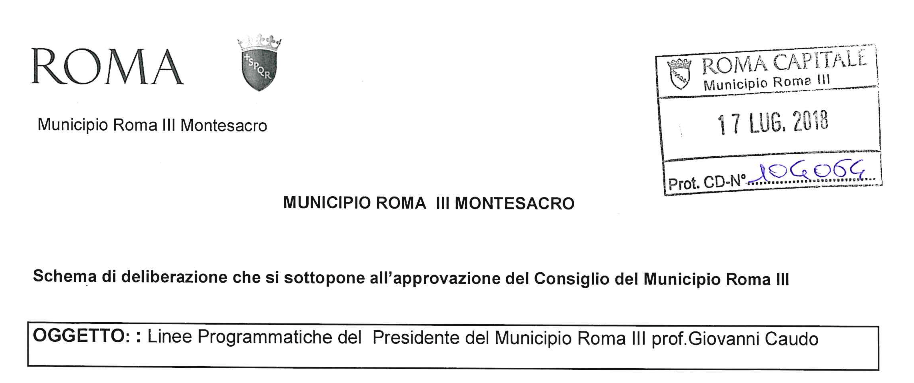 Linee programmatiche