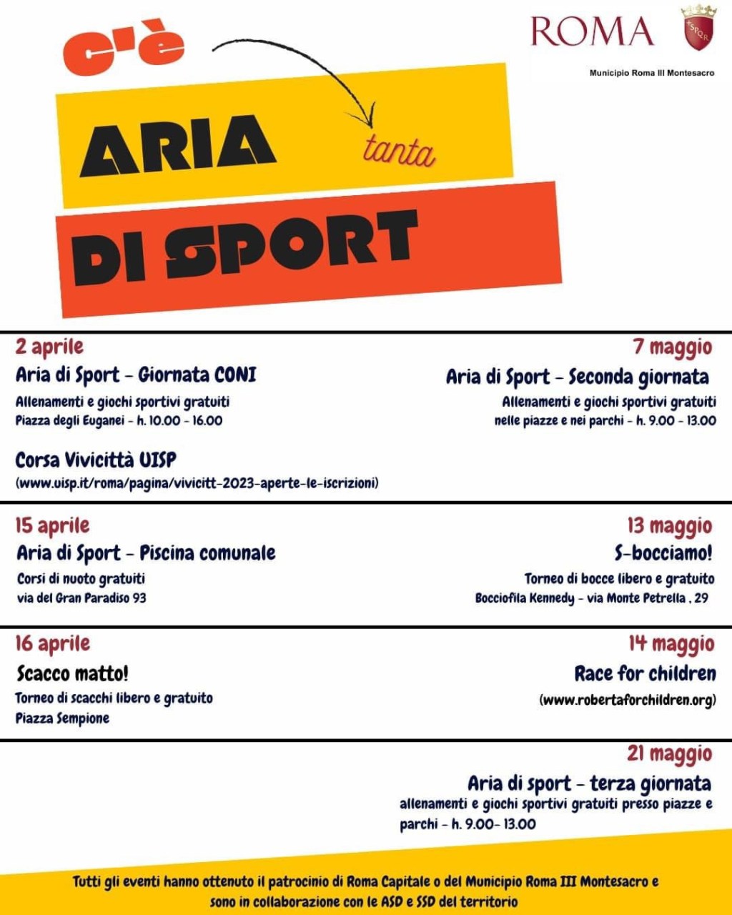 Torna Aria di&nbsp;Sport